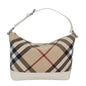 Burberry Brand Canvas White Shoulder Bag Style 17