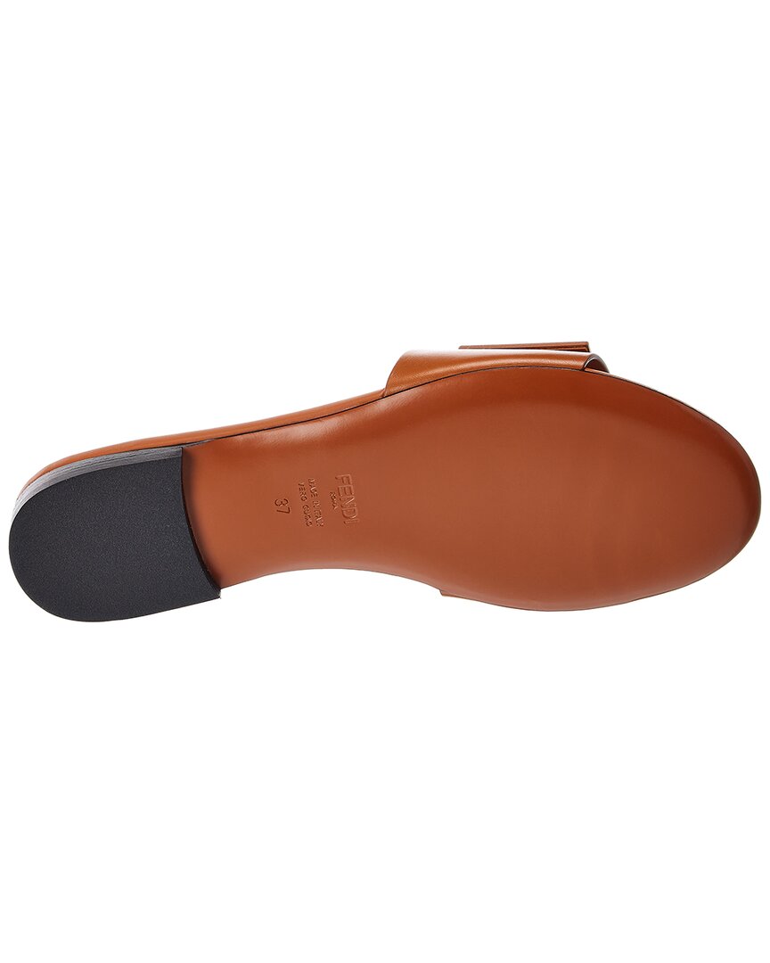 Fendi Ff Leather Sandal Rovelle Bags
