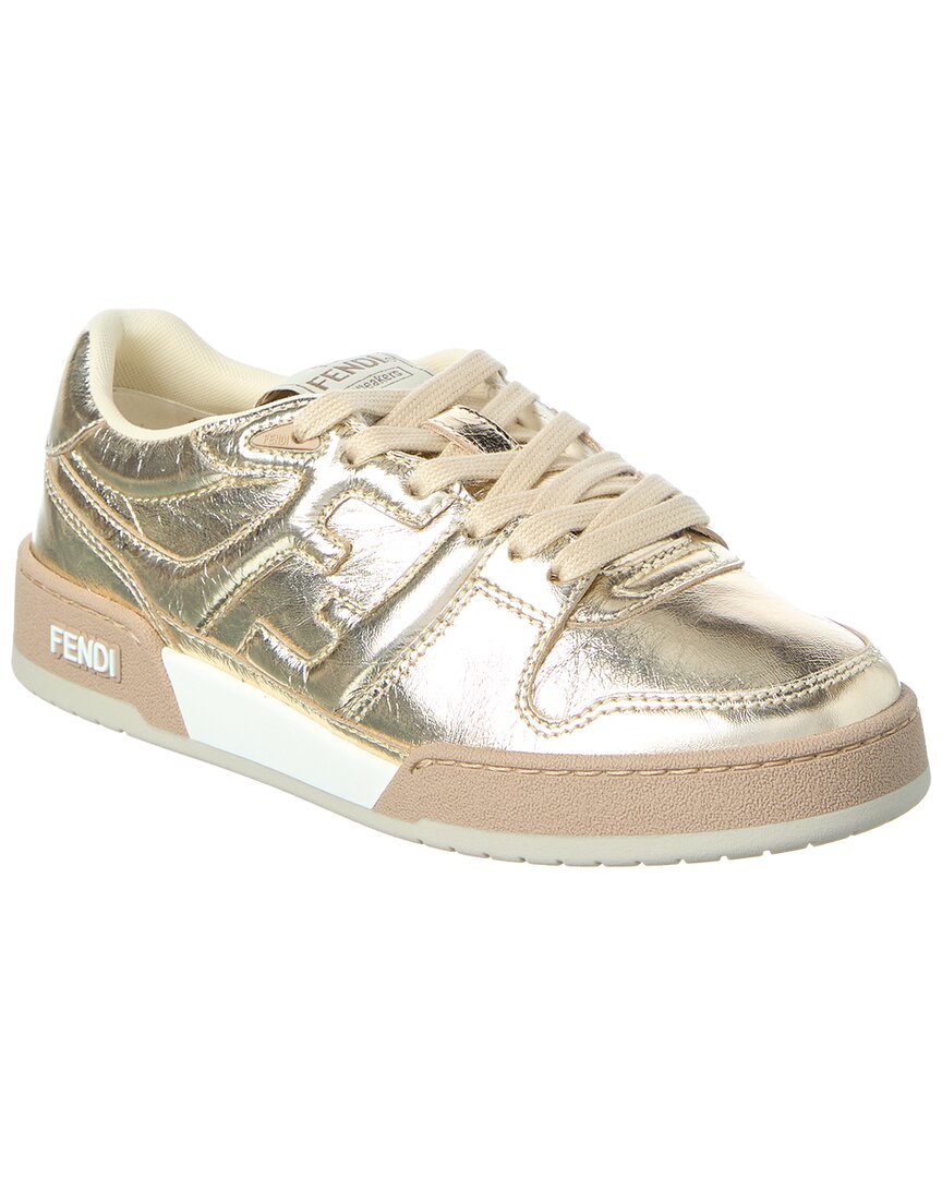 Fendi Match Leather Sneaker Rovelle Bags