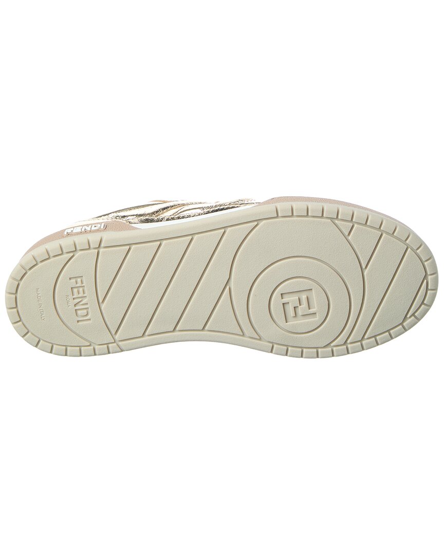 Fendi Match Leather Sneaker Rovelle Bags