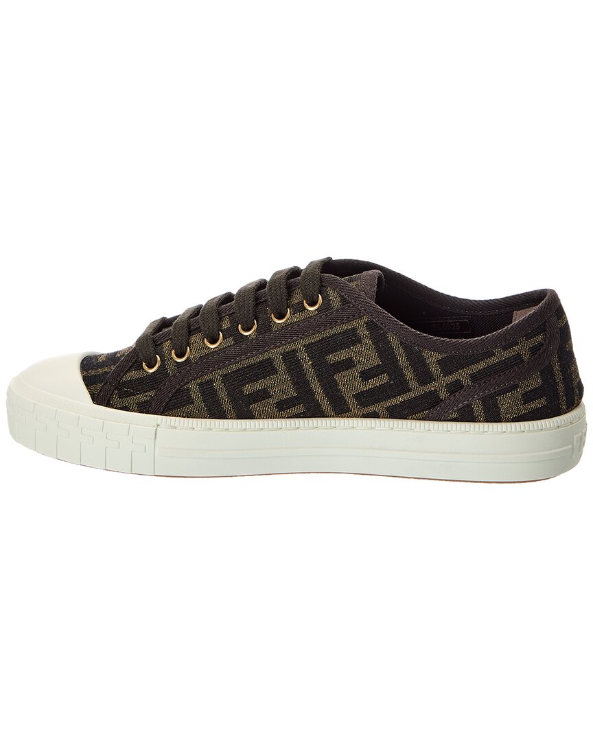 Fendi Domino Ff Canvas Sneaker Rovelle Bags