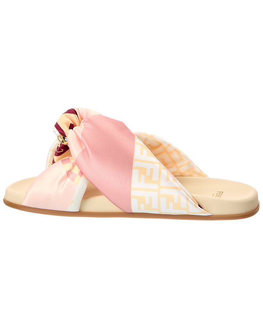Fendi Feel Satin Sandal Rovelle Bags