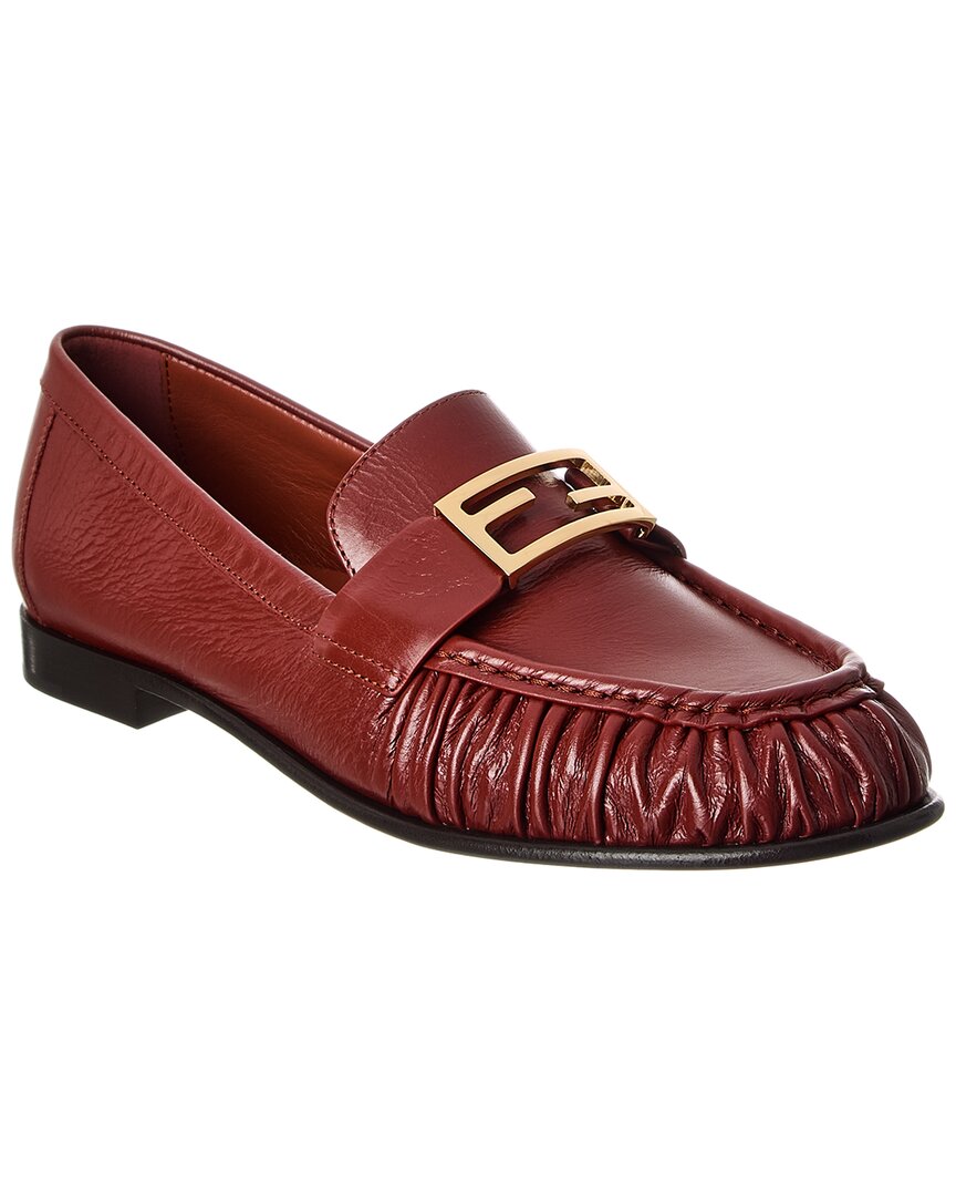 Fendi Baguette Leather Loafer Rovelle Bags
