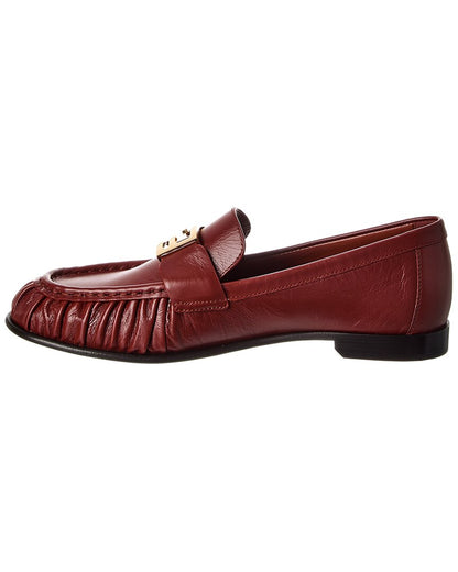 Fendi Baguette Leather Loafer Rovelle Bags