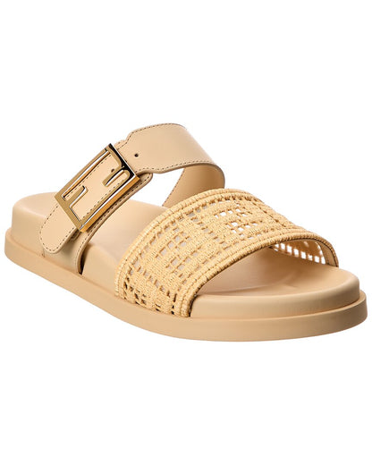 Fendi Feel Leather Sandal Rovelle Bags