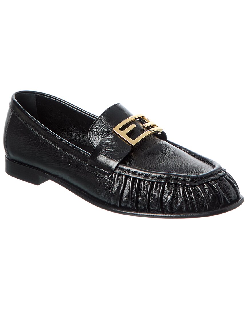 Fendi Baguette Leather Loafer Rovelle Bags