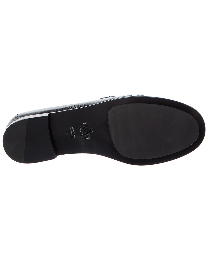 Fendi Baguette Leather Loafer Rovelle Bags