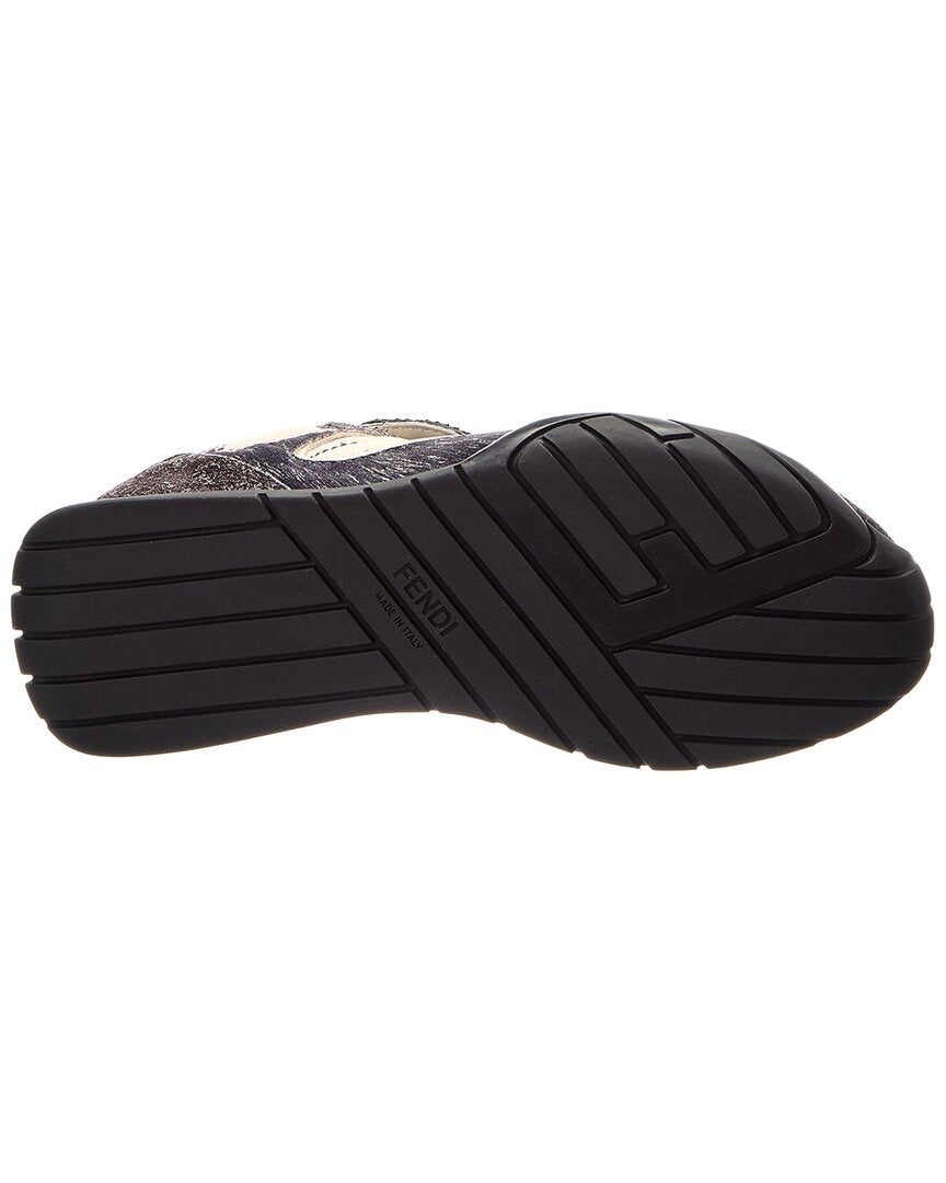 Fendi Wave Pulse Tech Fabric & Suede Sneaker Rovelle Bags