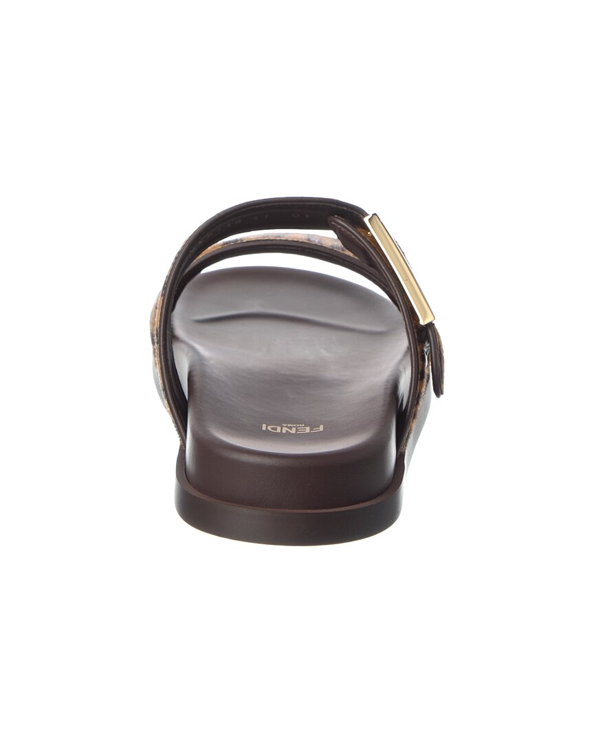Fendi Feel Haircalf & Leather Sandal Rovelle Bags