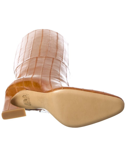 Fendi Arco Leather Knee-High Bootie Rovelle Bags