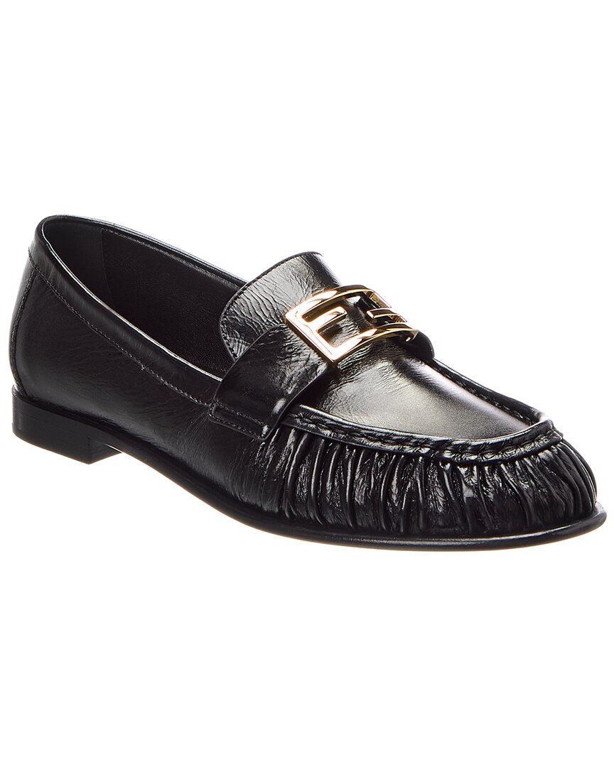Fendi Baguette Leather Loafer Rovelle Bags