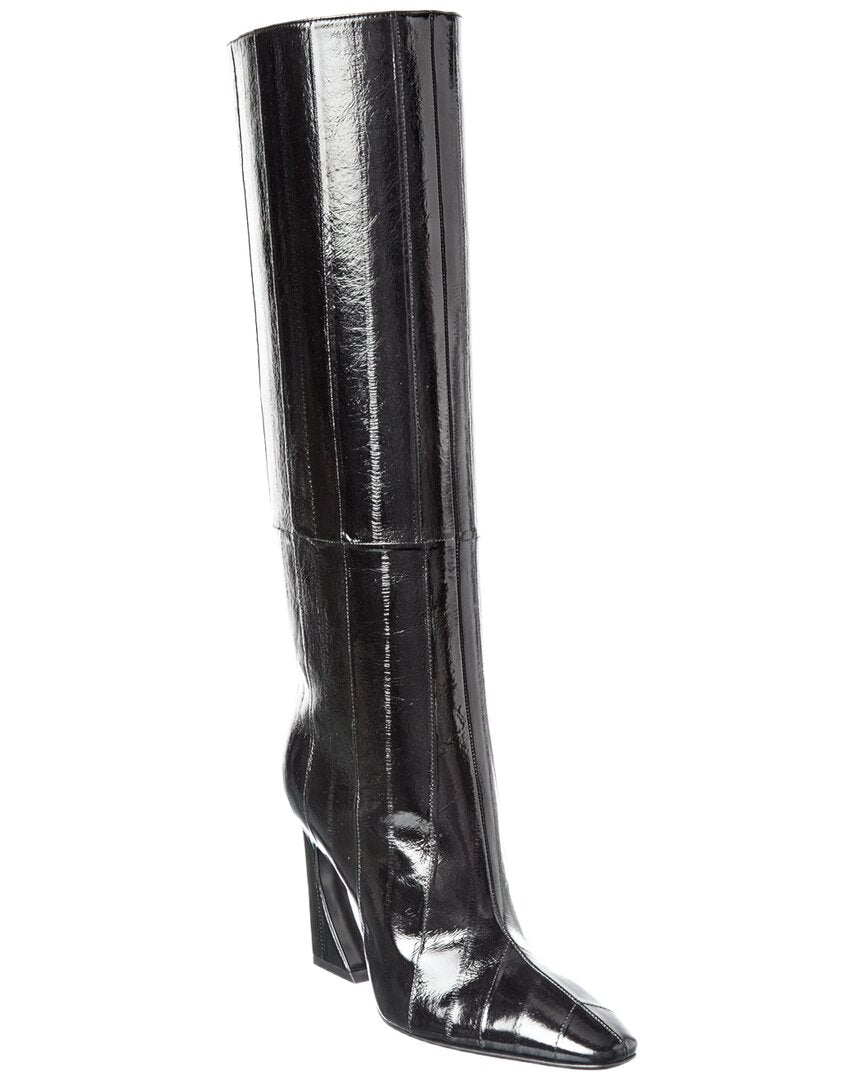 Fendi Arco Fine Patent Over-The-Knee Boot Rovelle Bags