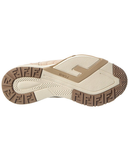 Fendi Flow Leather Sneaker Rovelle Bags
