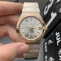 CONSTELLATION 41MM TWO-TONE GOLD STEEL GREY DIAL