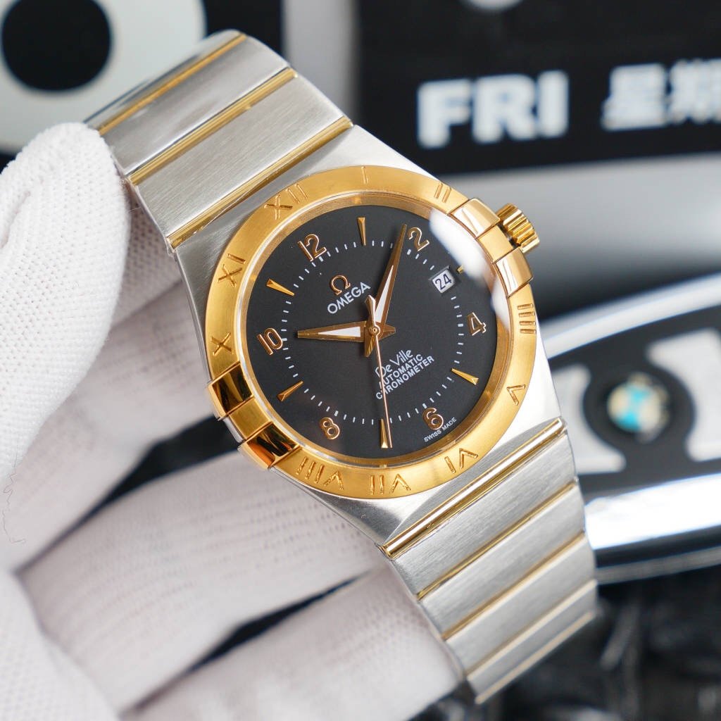 CONSTELLATION 38MM GOLD STEEL