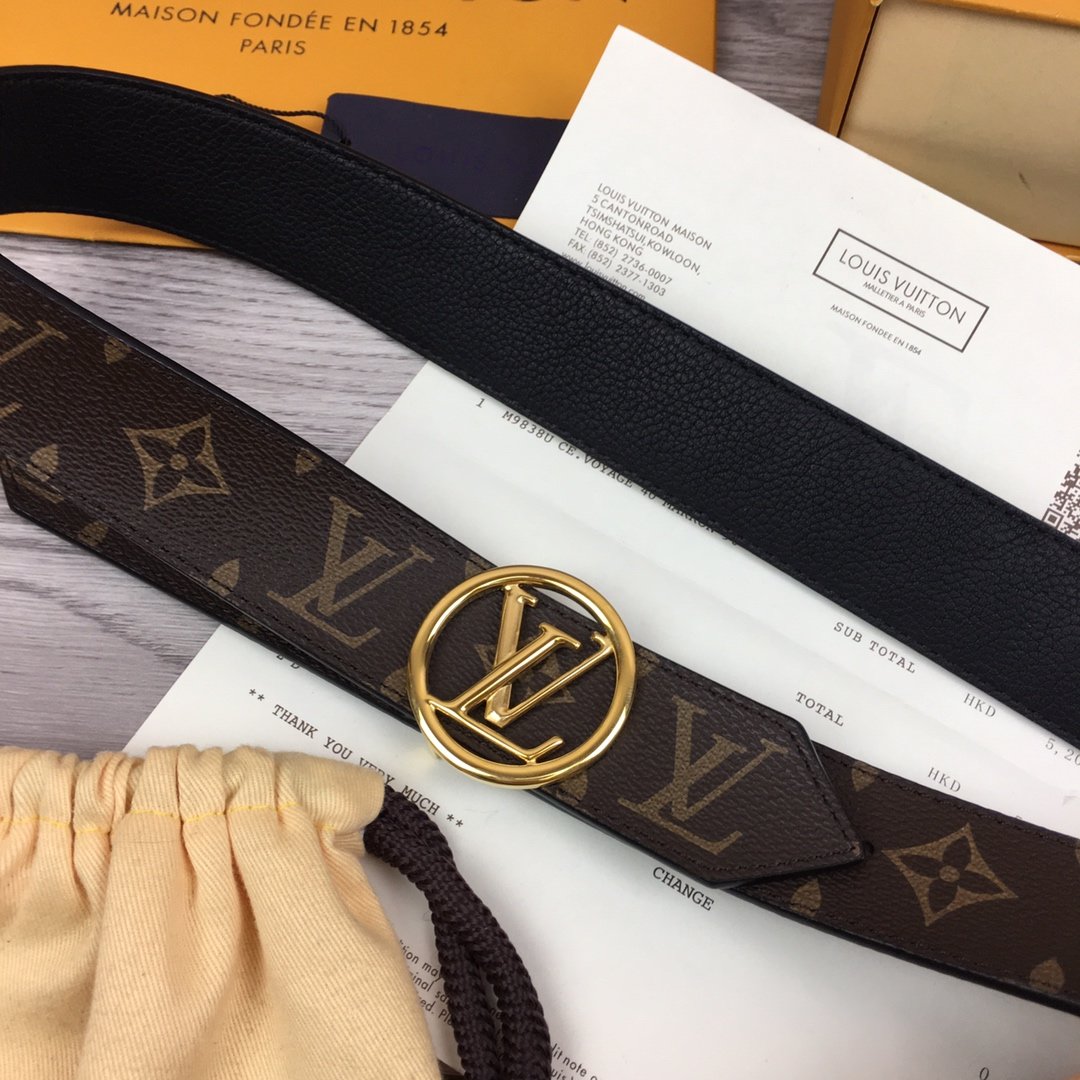 Leather Belt Louis Vuitton