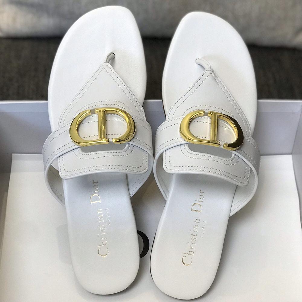 Christian Dior 30 Montaigne Flat Thong Sandals
