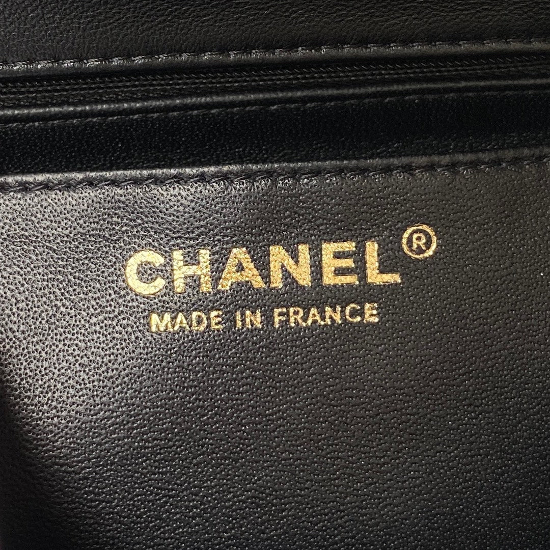 Chanel Mini Flap Bag With Top Handle