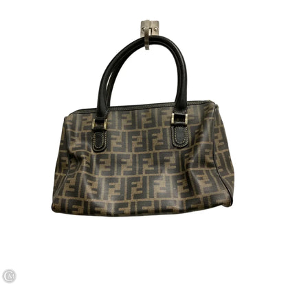 Zucca Boston Bag By Fendi, Size: Medium Rovelle Bags