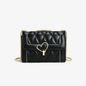 Chanel Bags Women Bag Winter Online Influencer Diamond Chain Metal Heart Shoulder Messenger Bag Rovelle Bags