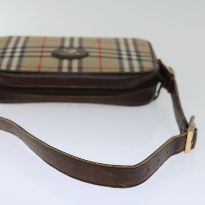 Burberry Nova Brand Canvas White Shoulder Bag Style 21