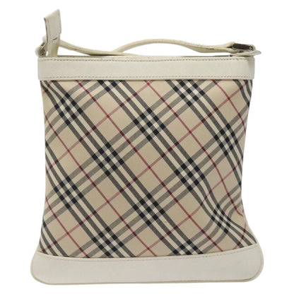 Burberry Nova Check Beige Canvas Shoulder Bag ( )