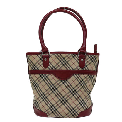 Burberry Nova Brand Canvas White Shoulder Bag Style 20