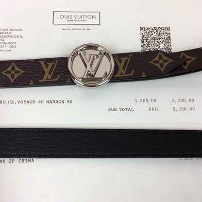 Leather Belt Louis Vuitton