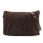 FENDI Wool Leather Shoulder Bag Crossbody Bag Brown 16071 Rovelle Bags