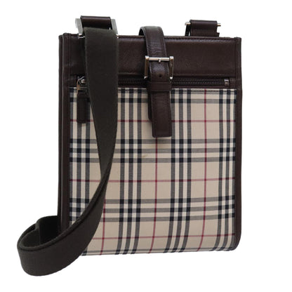 Burberry Nova Brand Canvas White Shoulder Bag Style 8