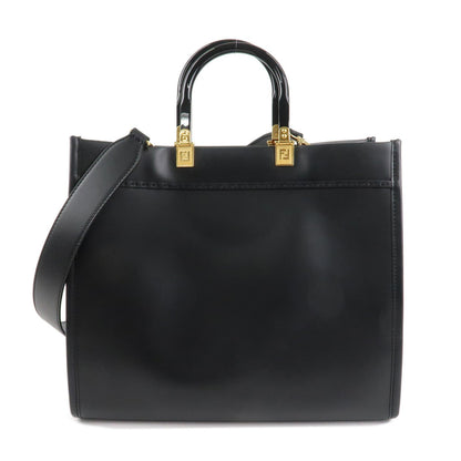 FENDI VERSACE FENDACE Leather Sunshine Medium Tote Bag 8BH386 Rovelle Bags