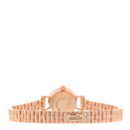 18K Rose Gold Diamond Bezel 16mm Faubourg Quartz Watch