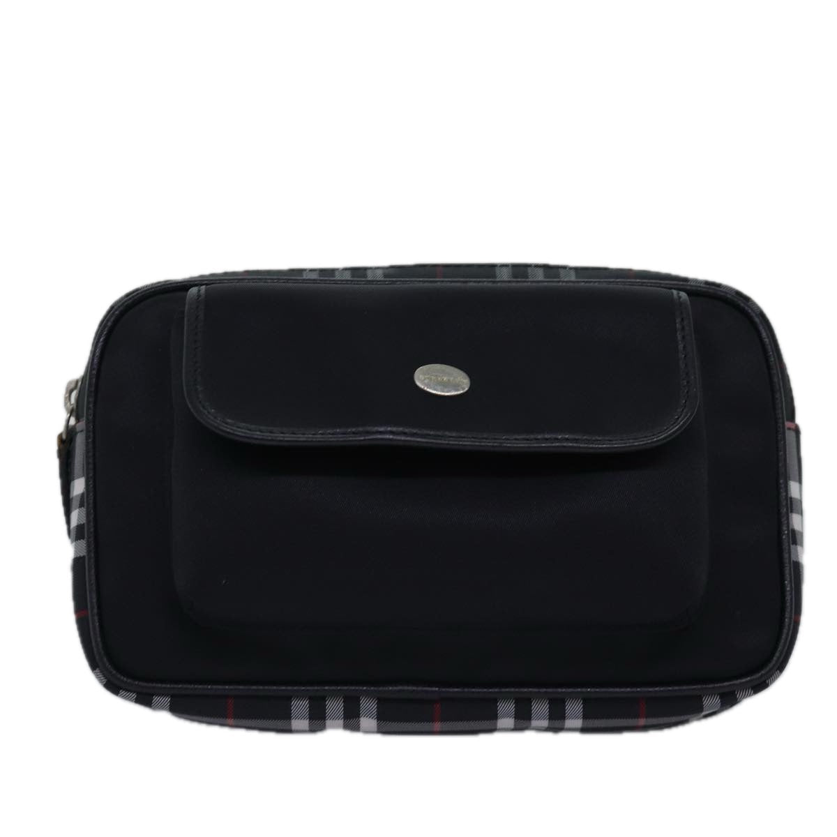 Burberry Nova Brand Check Black Shoulder Bag Style 6