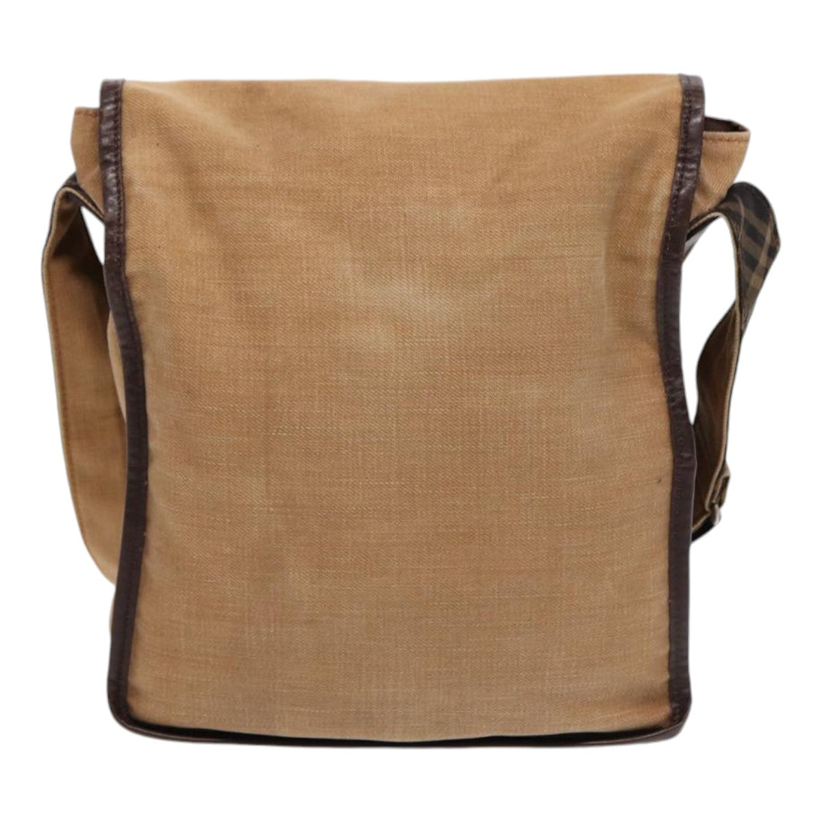 Burberry Brand Canvas White Shoulder Bag Style 10