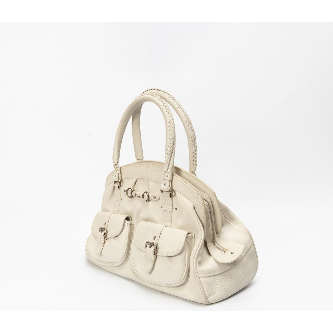 Dior Leather Handbag Rovelle Bags