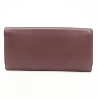 FENDI Peekaboo Leather Bi-fold Continental Wallet Long Wallet 8M0377 Rovelle Bags
