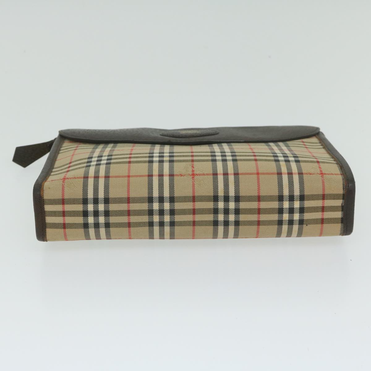 Burberry Brand Canvas White Clutch Bag Style 3