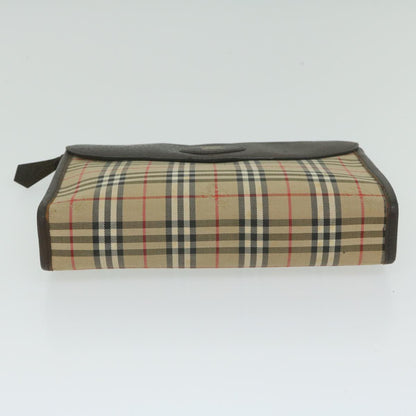 Burberry Brand Canvas White Clutch Bag Style 3