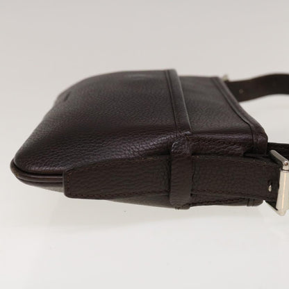 Burberry Brand Leather Brown Shoulder Bag Style 4