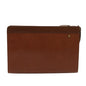 Burberry Brand Leather Brown Clutch Bag Style 6