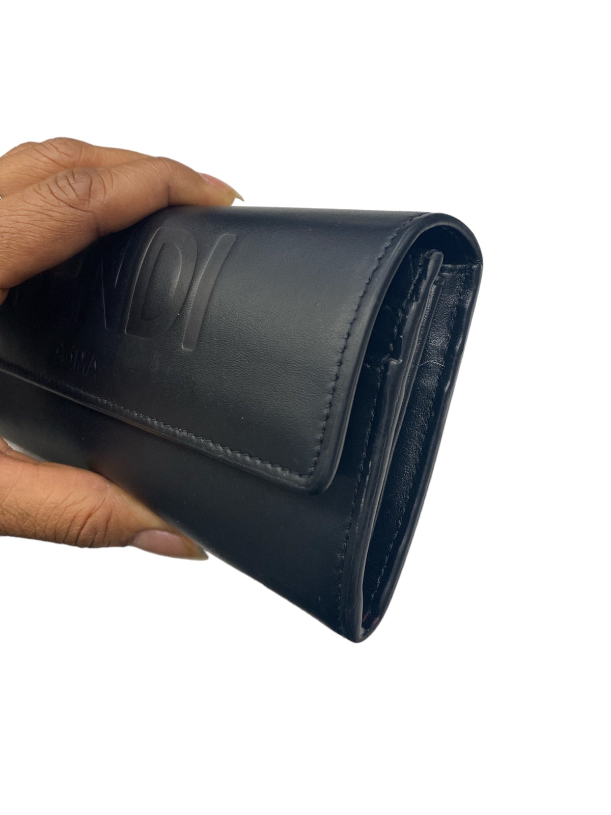 Wallet Luxury Designer By Fendi Size: Large Rovelle Bags
