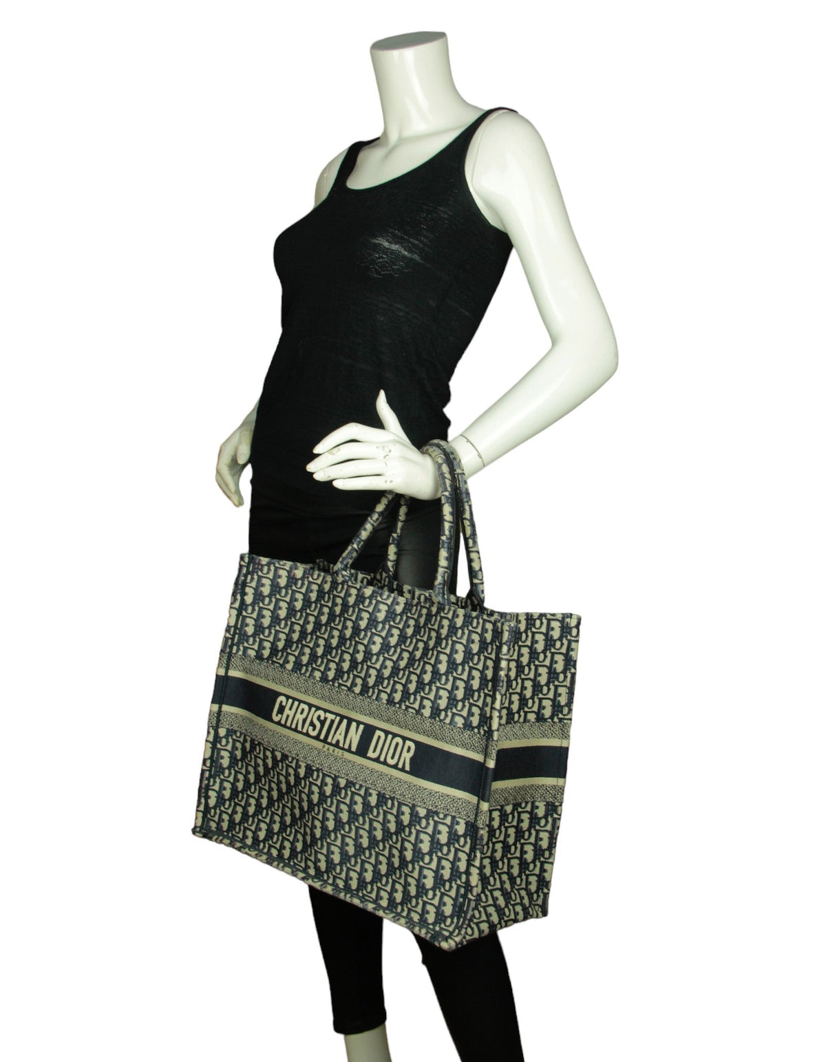 Dior Book Tote Oblique Blue Tote Bag Style 14 Rovelle Bags
