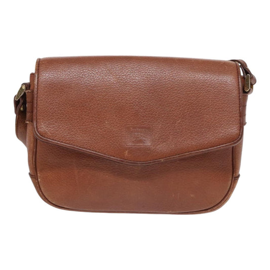 Burberry Brand Leather Brown Shoulder Bag Style 10