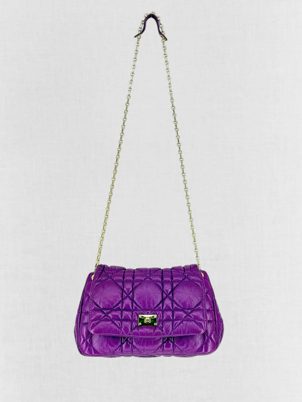 Christian Dior Milly La Foret Purple Shoulder Bag Rovelle Bags
