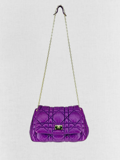 Christian Dior Milly La Foret Purple Shoulder Bag Rovelle Bags