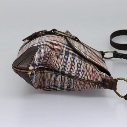 Burberry Blue Label Beige Canvas Shoulder Bag ( )