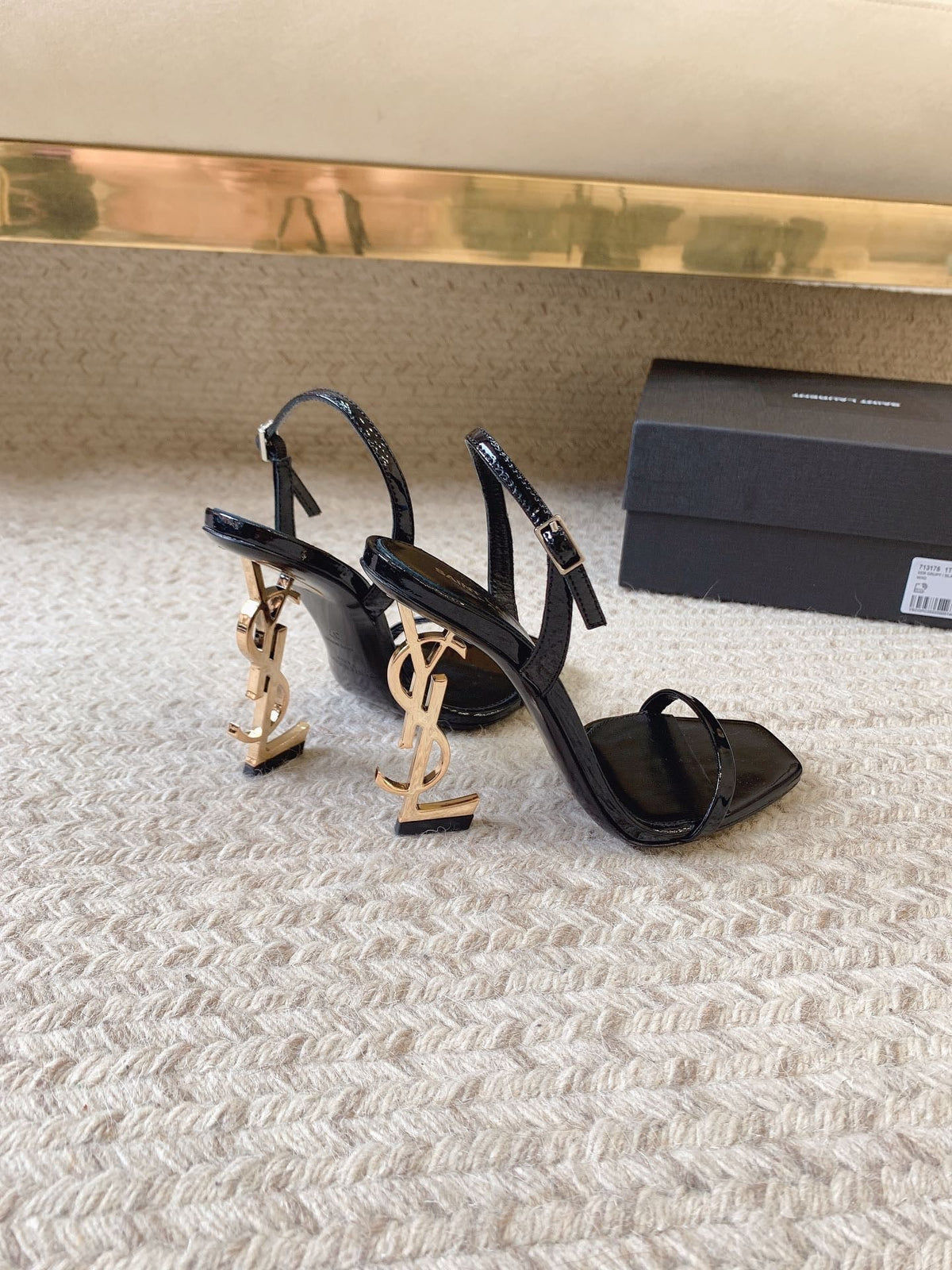 YSL Opyum Slingback Sandals