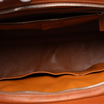 Brown Dior Large Calfskin My Dior Pockets Frame Handbag Rovelle Bags