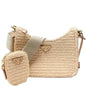 Prada 1Bh204 Raffia Re-Edition 2005 Shoulder Bag - Style 2 Rovelle Bags