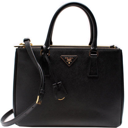 Prada Saffiano Lux Medium Galleria Bag Rovelle Bags